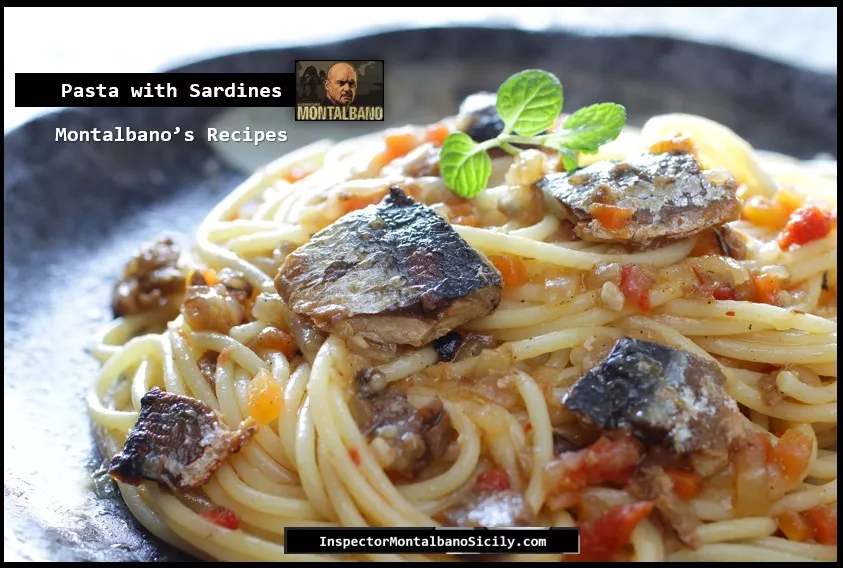 pasta with sardines montalbano
