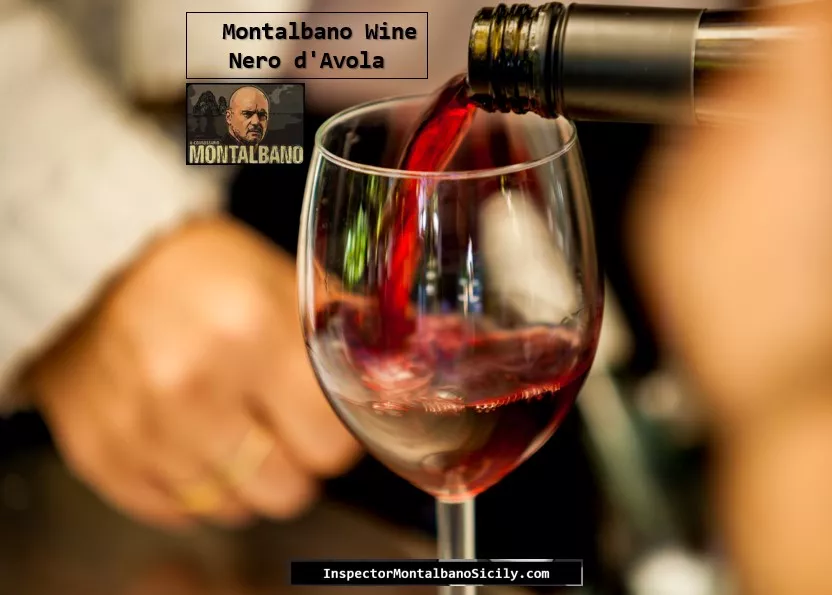 Montalbano's favourite Wine Nero d'Avola