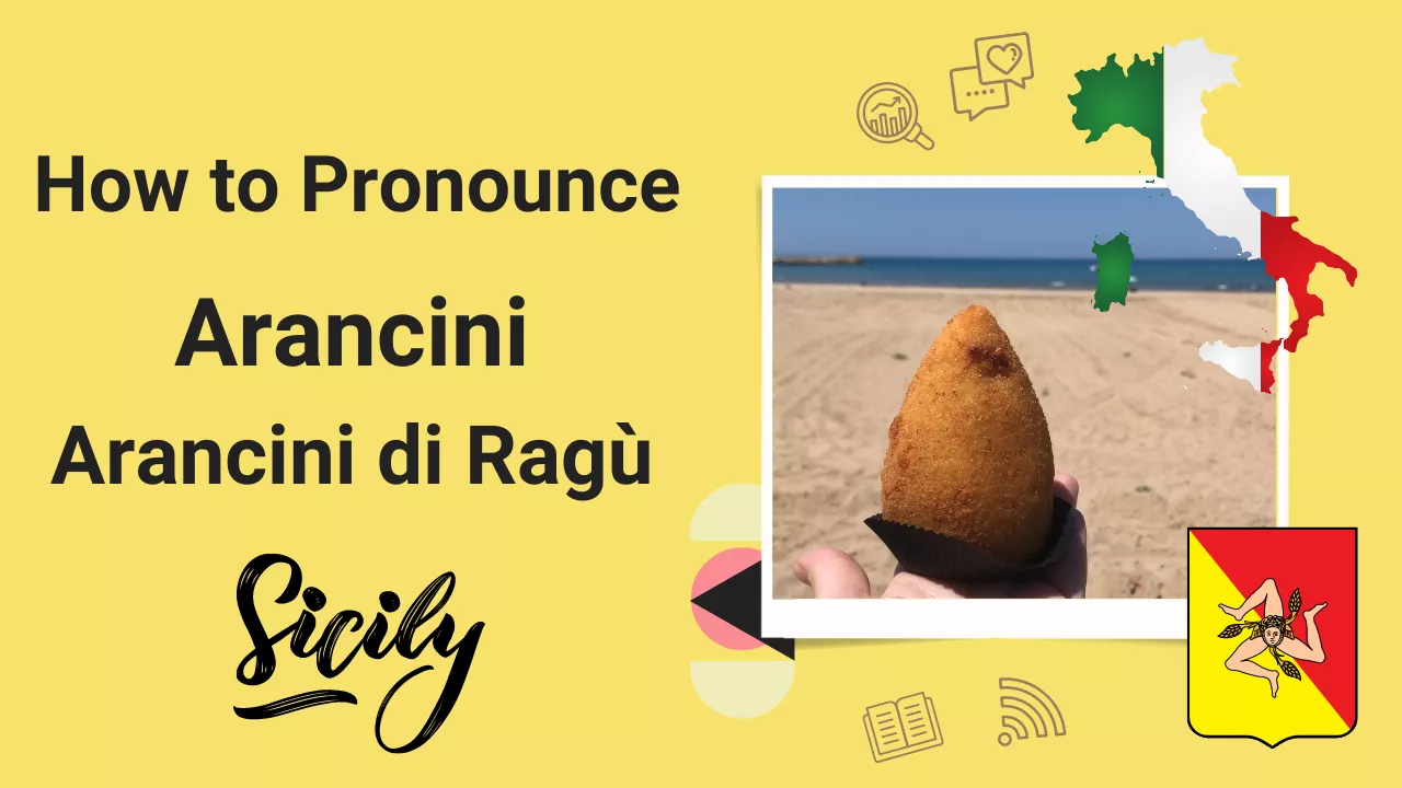how to say arancini like italians video